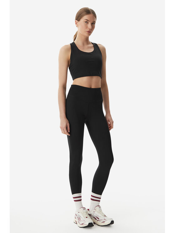 4F 4F Legginsy MULTI ACTIVE Czarny Slim Fit