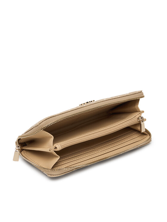 Guess Guess Гаманець Carrie Logo Slg SWGP98 98146 Бежевий