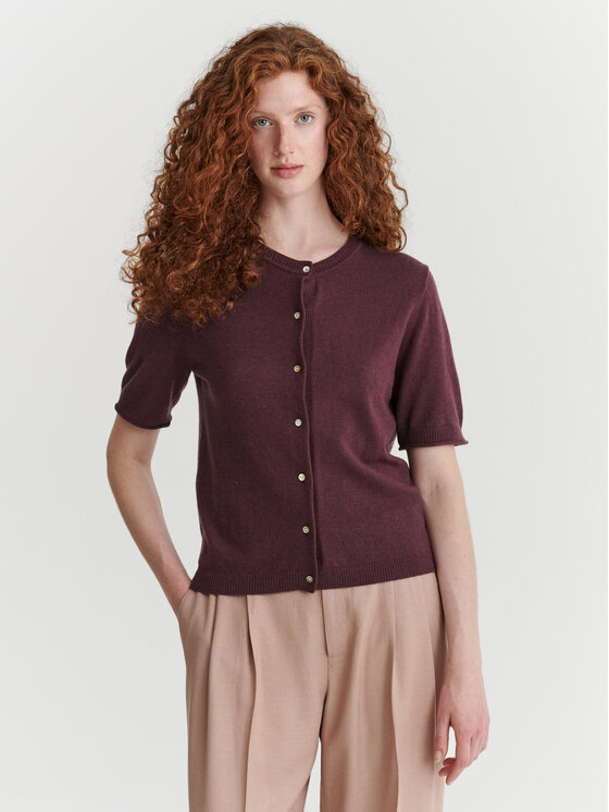 TATUUM TATUUM Sweter MEOLTE Czerwony Classic Fit