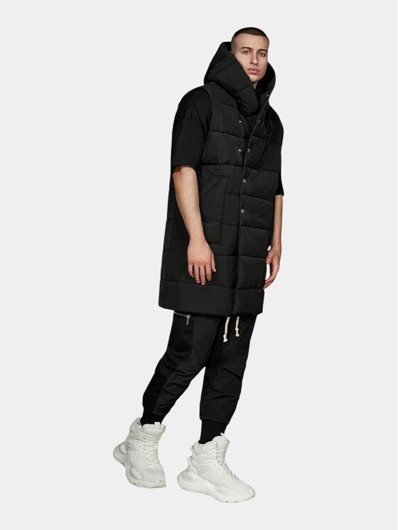 MADE BY SOCIETY MADE BY SOCIETY Kurtka anorak Noir Calm - V16831 Czarny Basic Fit