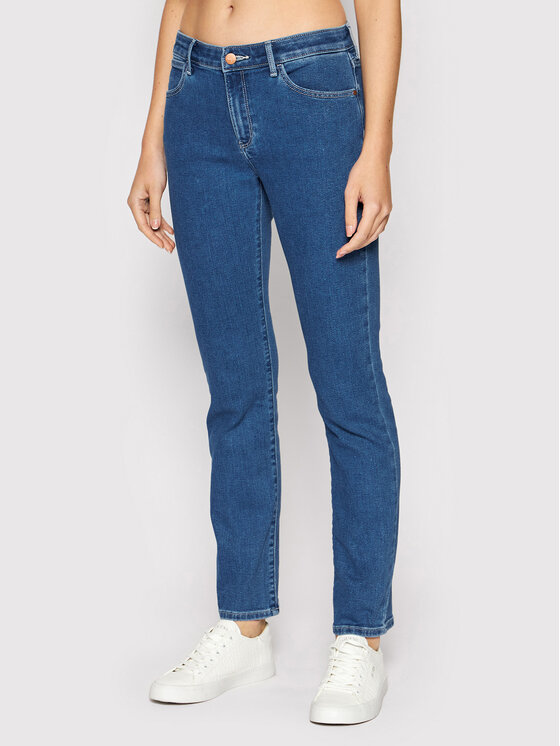 Wrangler Jeans hlače Body Bespoke W28T4745J Mornarsko modra Regular Fit