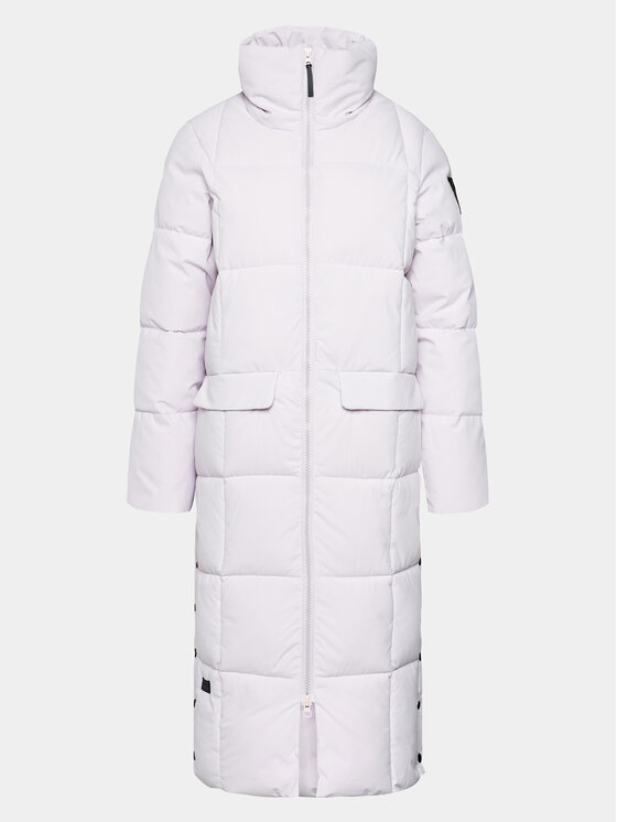 Halti Geacă din puf Penger W Puffer Coat 065-0461 Violet Regular Fit