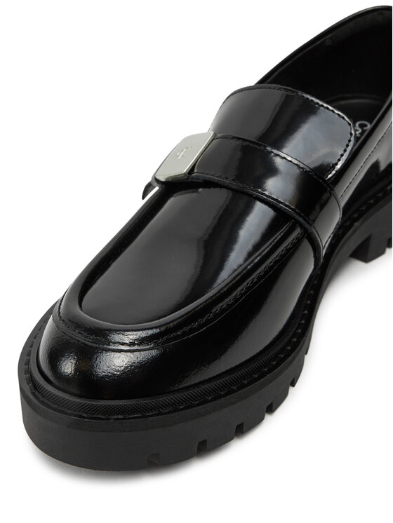 Calvin Klein Jeans Calvin Klein Jeans Loafers Flatform Shoe Driver Hdw YW0YW01657 Μαύρο