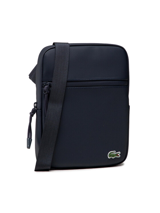 Lacoste Lacoste Taška cez rameno M Flat Crossover Bag NH3308LV Modrá