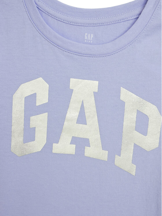 Gap Gap Tričko 721891-03 Modrá Regular Fit