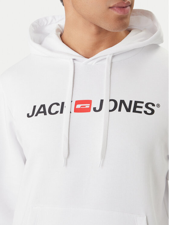 Jack & Jones Jack & Jones Bluză Corp Old Logo 12137054 Alb Regular Fit
