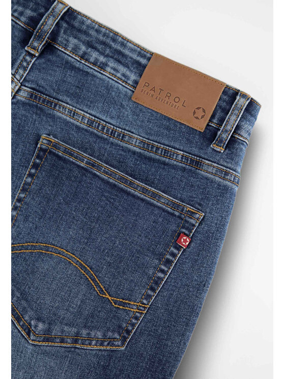 Volcano Volcano Jeansy D-LEON 46 Niebieski Regular Fit