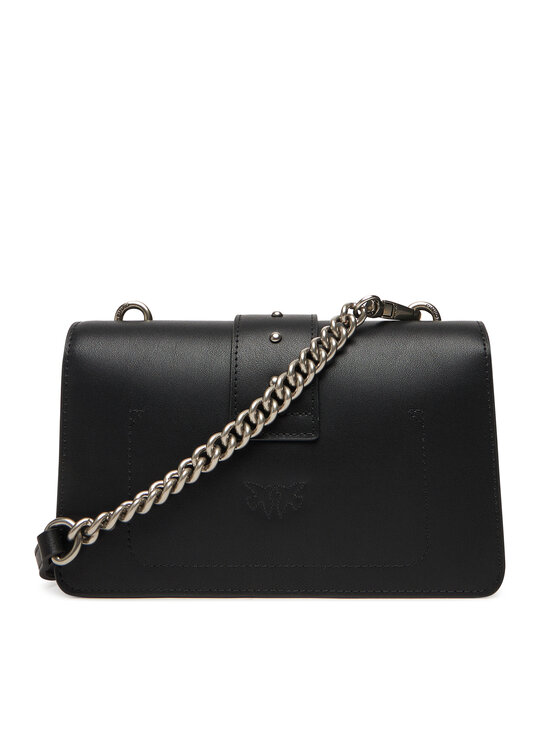 PINKO PINKO Ročna torba Love One Mini ST.CL Al 25-26 PLTT 105856 A0F1 Črna