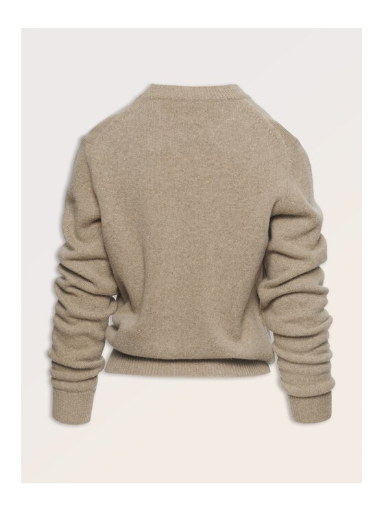 La Mania La Mania Maglione MELLOW Beige Classic Fit