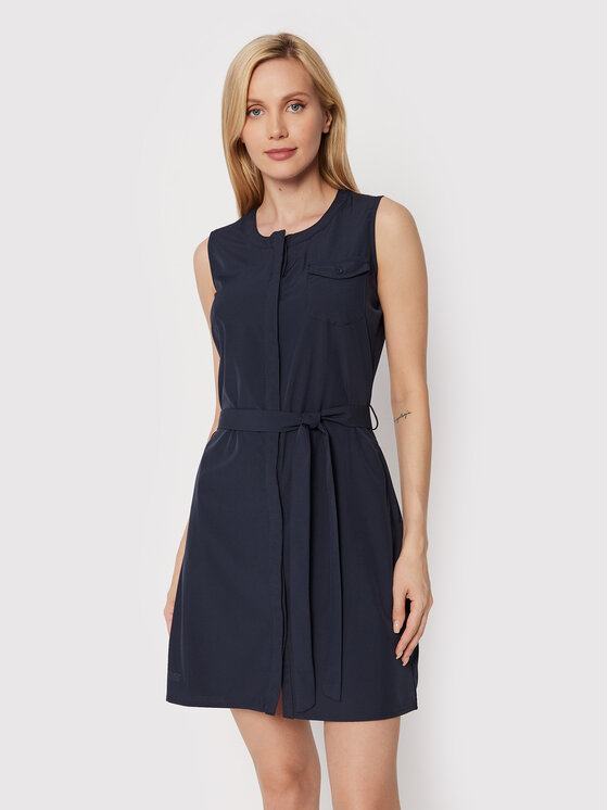 Regatta Regatta Sukienka codzienna Highton Stretch RWD042 Granatowy Regular Fit