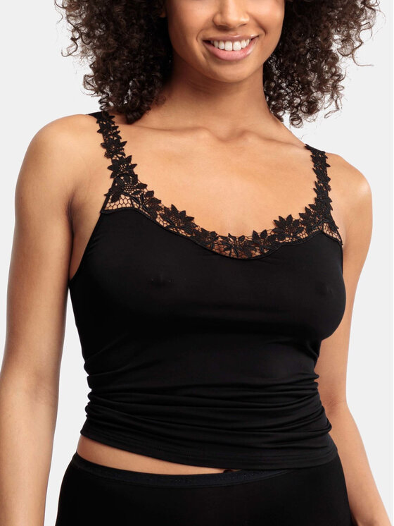 Sylvia Speidel Sylvia Speidel T-Shirt 50378 Czarny Slim Fit