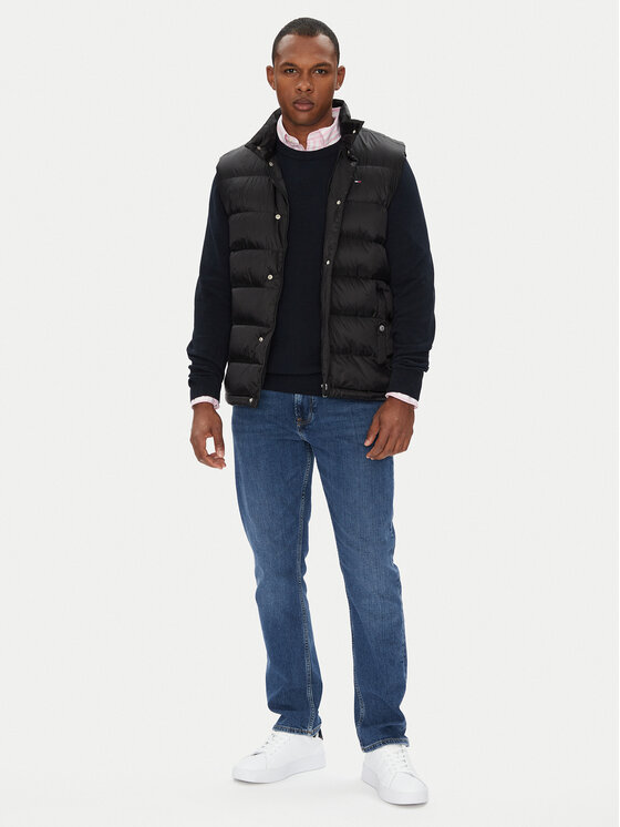 Tommy Jeans Tommy Jeans Vesta DM0DM21777 Černá Regular Fit