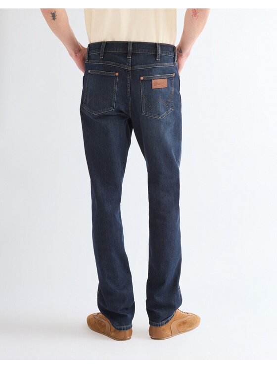 Wrangler Wrangler Jeansy REDFORD Niebieski Straight Leg
