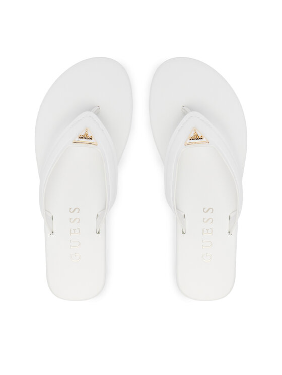 Guess Guess Σαγιονάρες FLJCNY ELE24 Λευκό