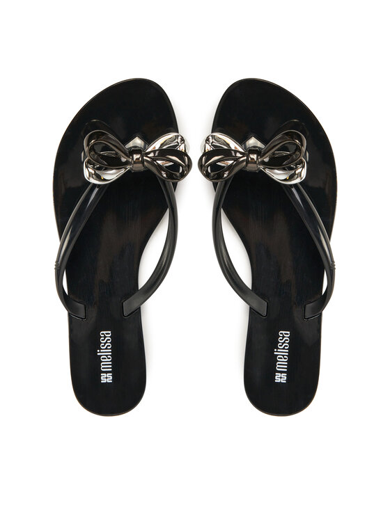 Melissa Melissa Japonki Melissa Harmonic Chrome X Ad 35997 Czarny