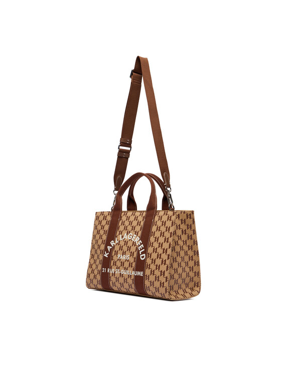 KARL LAGERFELD KARL LAGERFELD Kabelka B1W50021 Hnědá