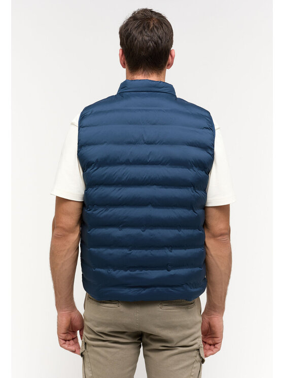 Mustang Mustang Gilet 1014781 5334 Blu scuro Regular Fit