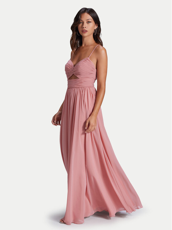 Hey Kyla Swing Večerna obleka 5AH025HK Roza Slim Fit