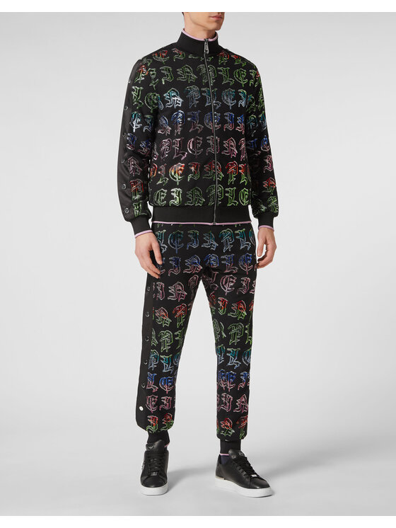 PHILIPP PLEIN PHILIPP PLEIN Dres 4047 Czarny Regular Fit