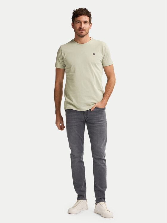 Petrol Industries Petrol Industries T-Shirt M-ROS-TSR002 Zielony Regular Fit