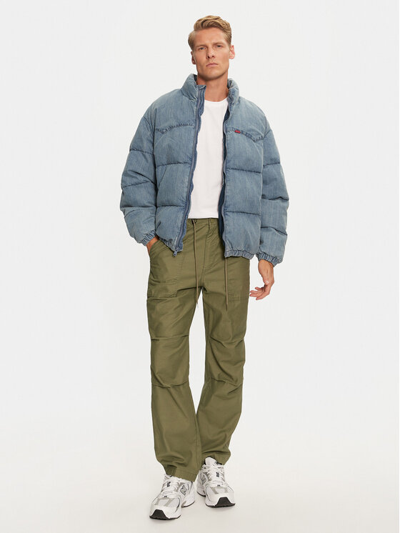 Levi's® Levi's® Vatovaná bunda A0726-0003 Modrá Relaxed Fit