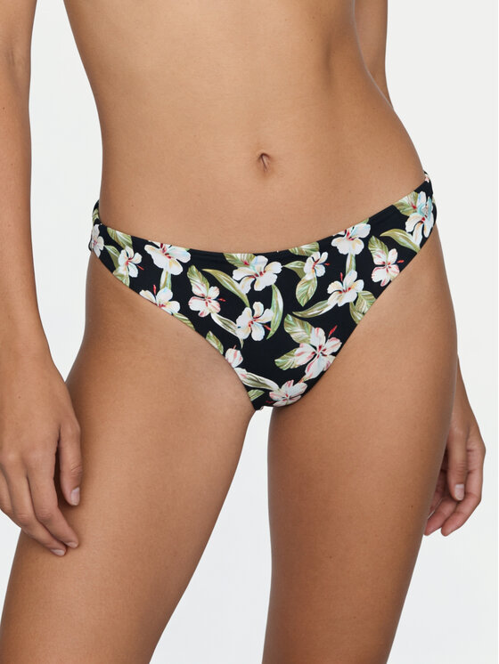 Roxy Roxy Μαγιό δύο τεμαχίων Printed Essentials ERJX203597 Μαύρο