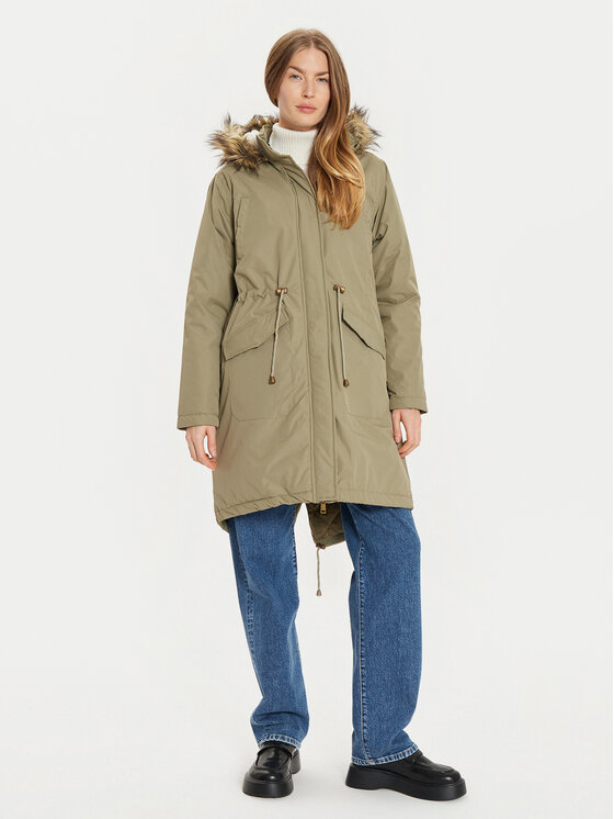Brave Soul Brave Soul Hanorac LJK-GREGORY Kaki Regular Fit