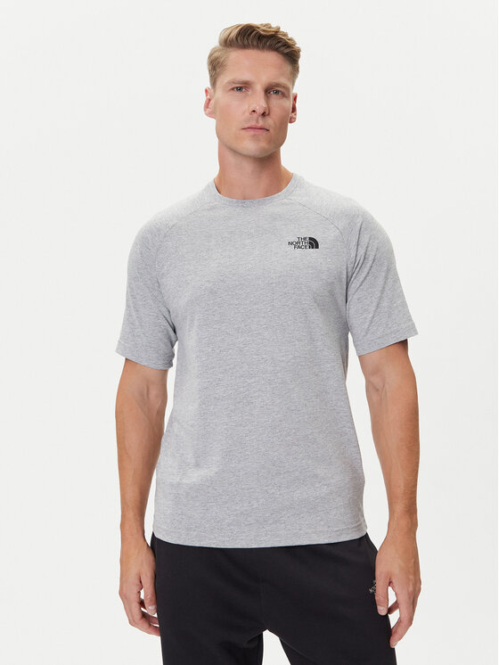 The North Face The North Face Tricou NF0A87NU Gri Regular Fit