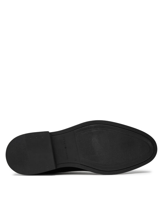 Tommy Hilfiger Tommy Hilfiger Μποτίνια Tl Lth Boot FM0FM05265 Μαύρο