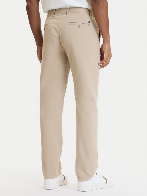Tommy Hilfiger Tommy Hilfiger Chino nohavice Denton Essential MW0MW40262 Béžová Straight Fit