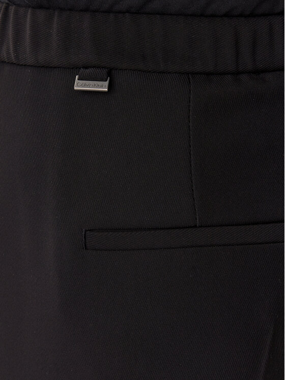 Calvin Klein Calvin Klein Spodnie materiałowe Travel Twill K20K208214 Czarny Wide Leg