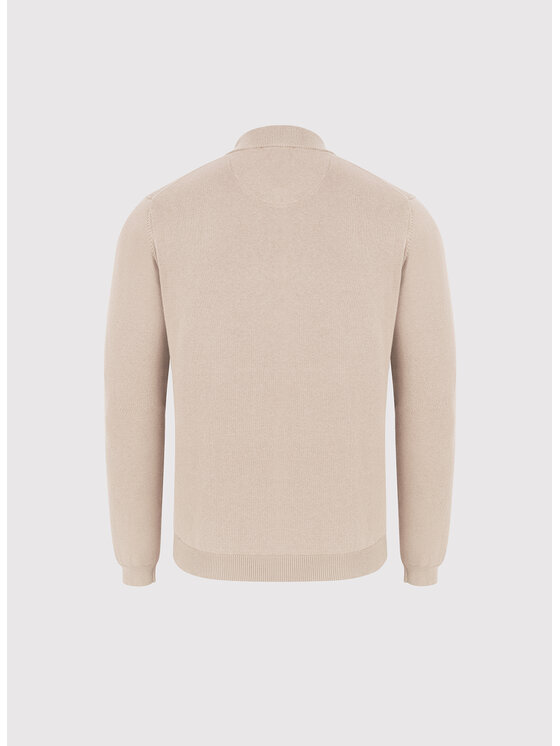 Pako Lorente Pako Lorente Sweter P26WN-2X-009 Beżowy Regular Fit