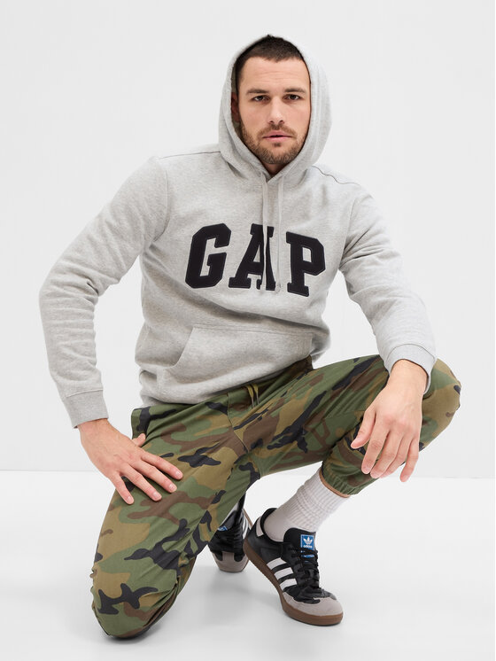 Gap Gap Світшот 850834-01 Сірий Regular Fit