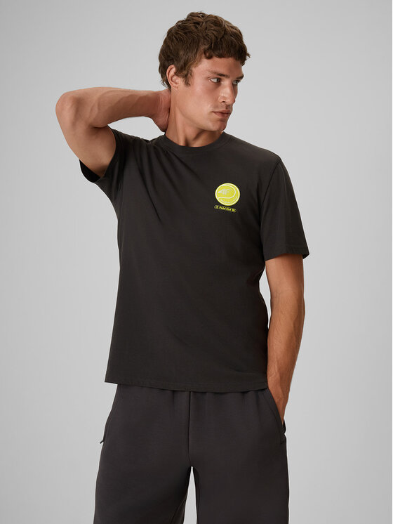 4F 4F T-Shirt SETPOINT Szary ciemny Regular Fit