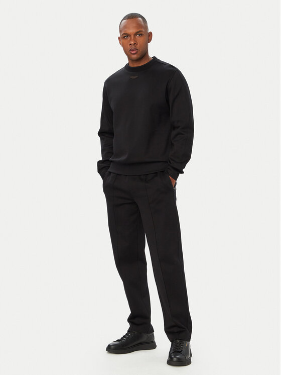 BOSS BOSS Riidest püksid BOSS x ASTON MARTIN C-Levete 180 50565031 Must Regular Fit