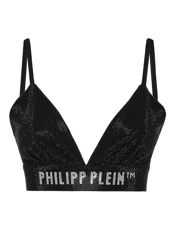 PHILIPP PLEIN PHILIPP PLEIN Biustonosz sportowy 1355 Czarny
