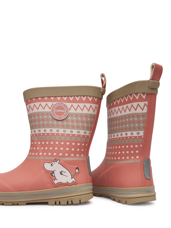 Reima Reima Kalosze Moomin Magisk Rain Boots 5400001B Różowy