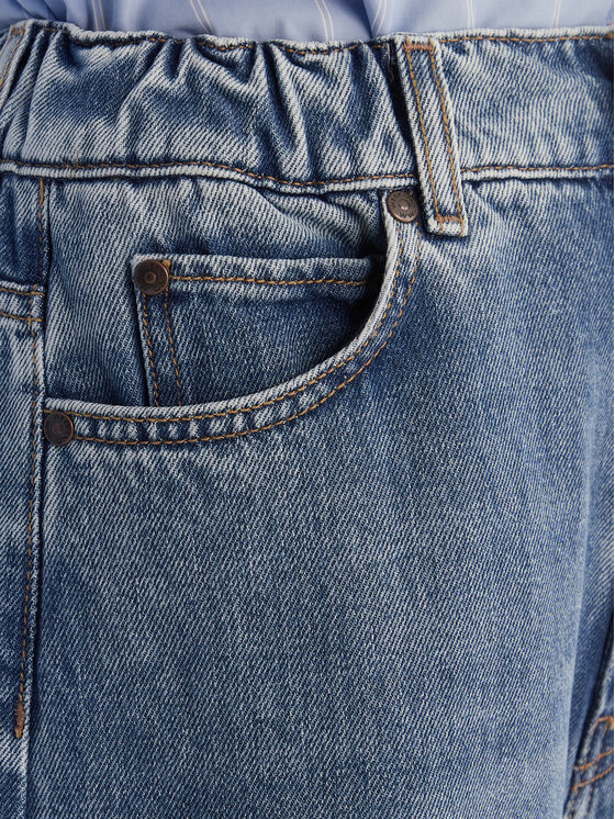 Weekend Max Mara Weekend Max Mara Jeans hlače Abete 2615181101 Mornarsko modra Wide Leg