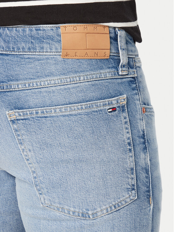 Tommy Jeans Tommy Jeans Pantaloni scurți de blugi Ronnie DM0DM22979 Albastru Slim Fit