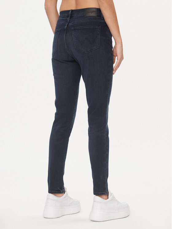 Wrangler Wrangler Jeansy Kourt 112342857 Granatowy Skinny Fit