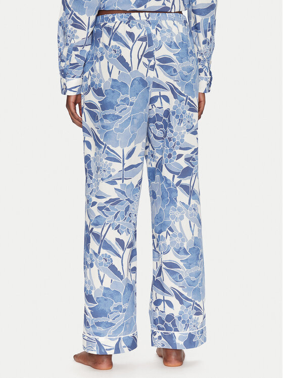Gap Gap Pyžamové nohavice 531506-15 Modrá Relaxed Fit