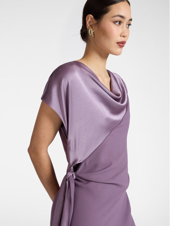 Elena Mirò Elena Mirò Sukienka wieczorowa 7070P000279N0F9 Fioletowy A-Line Fit