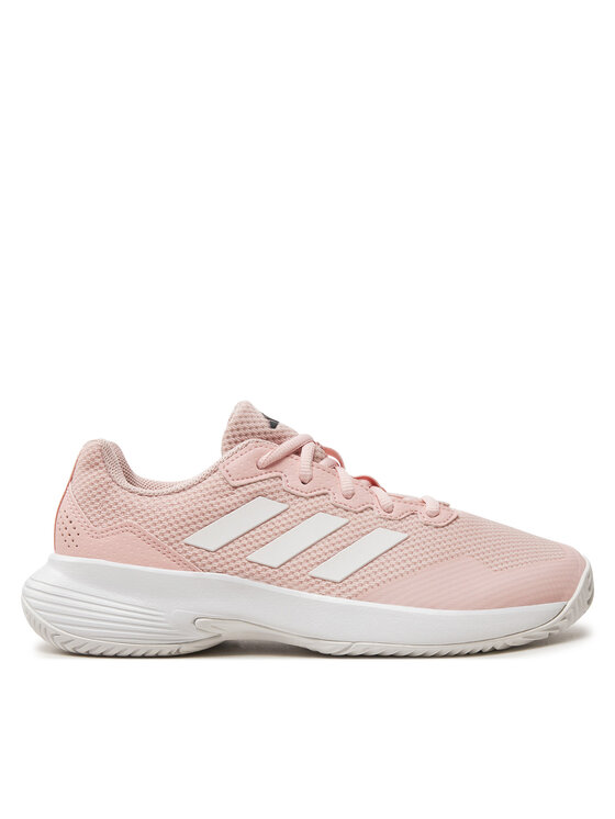 Adidas tennis shoes womens pink deals
