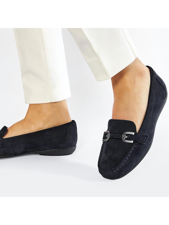 Geox Geox Mokasyny D Annytah Moc A D84BMA 00032 C4007 Czarny