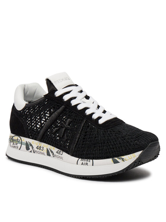 Premiata Premiata Sneakersy Conny VAR 6347 Czarny