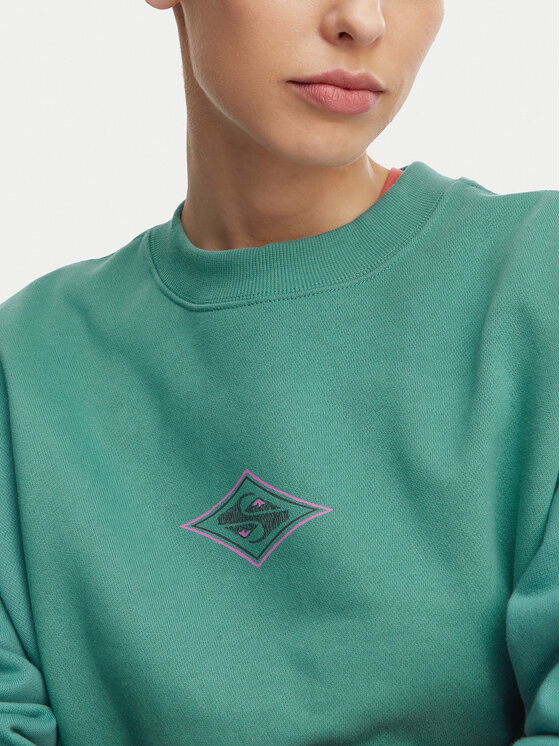 Quiksilver Quiksilver Sweatshirt EQWFT03188 Grün Oversize