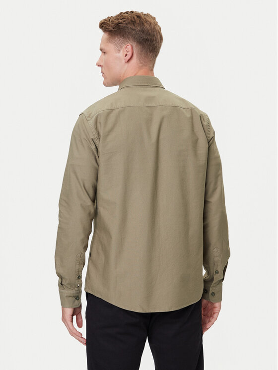 BOSS BOSS Camicia H-Roan 50544917 Verde Slim Fit