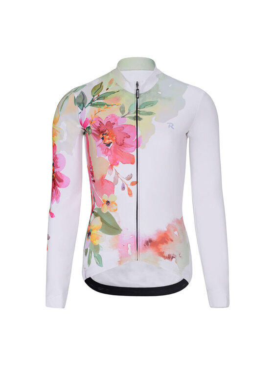 Rivanelle Rivanelle Koszulka rowerowa FLOWERY WINTER Kolorowy Narrow Fit