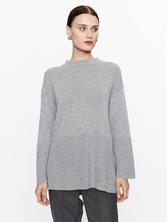 Marella Marella Megztinis Anta 2333664137200 Pilka Regular Fit