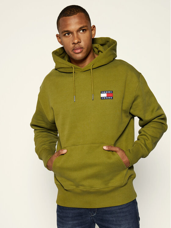 tommy jeans badge hoodie